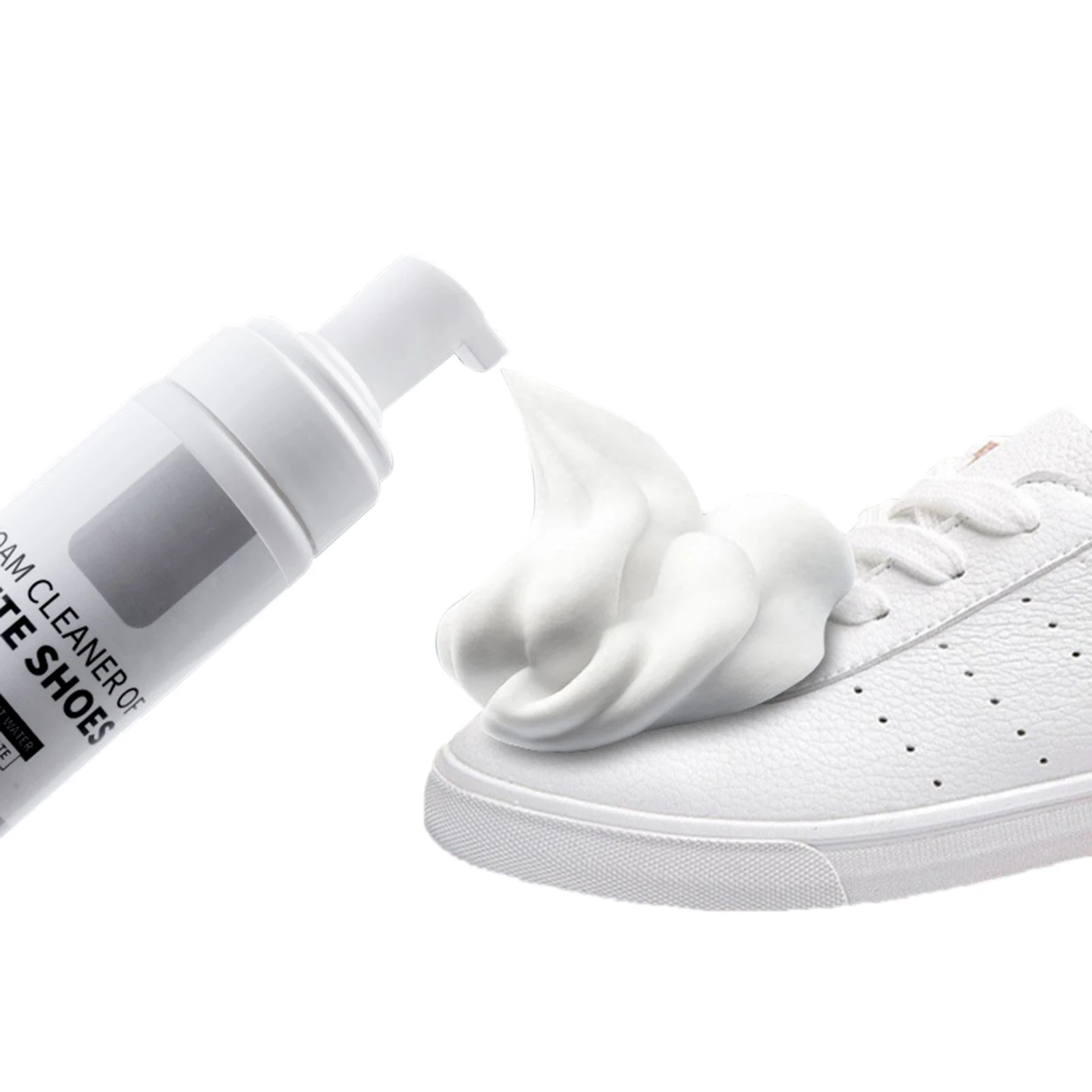 Sneaker Care Whitener - 200 ml Schuhaufheller, weißer Schuhreinigungsschaum, weißer