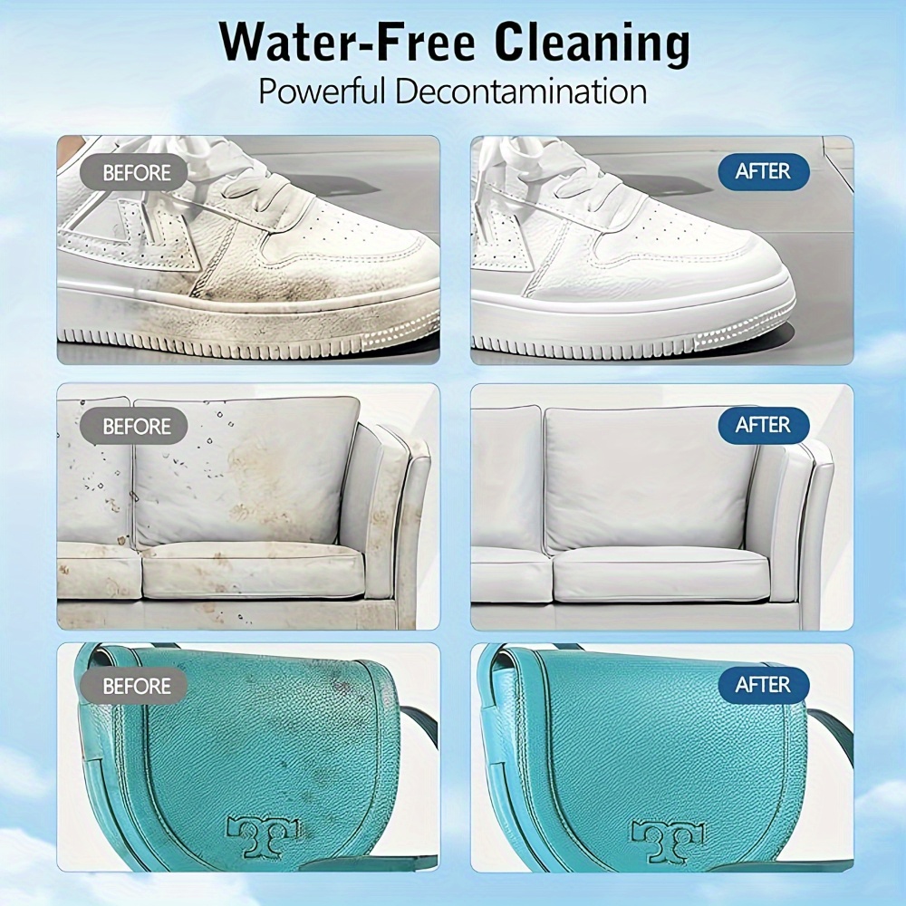 Sneaker Care Whitener - Weiße Sneaker-Reinigungscreme - Aufhellende Fleckenentfernung für