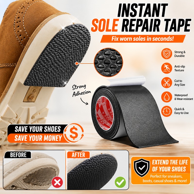 Sneaker Care Service - 1 Stück Geräuschdämpfender Anti-Rutsch-Aufkleber für Sneaker,