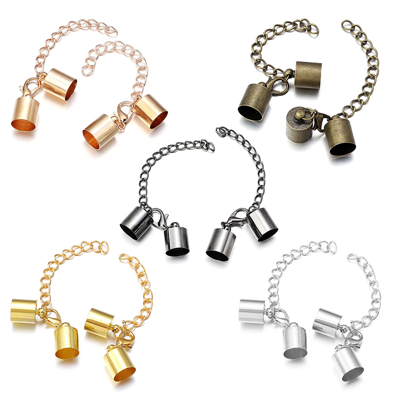 10Sets Lederband Endkappen mit – Patent Leather Shine Bewertung und Preis